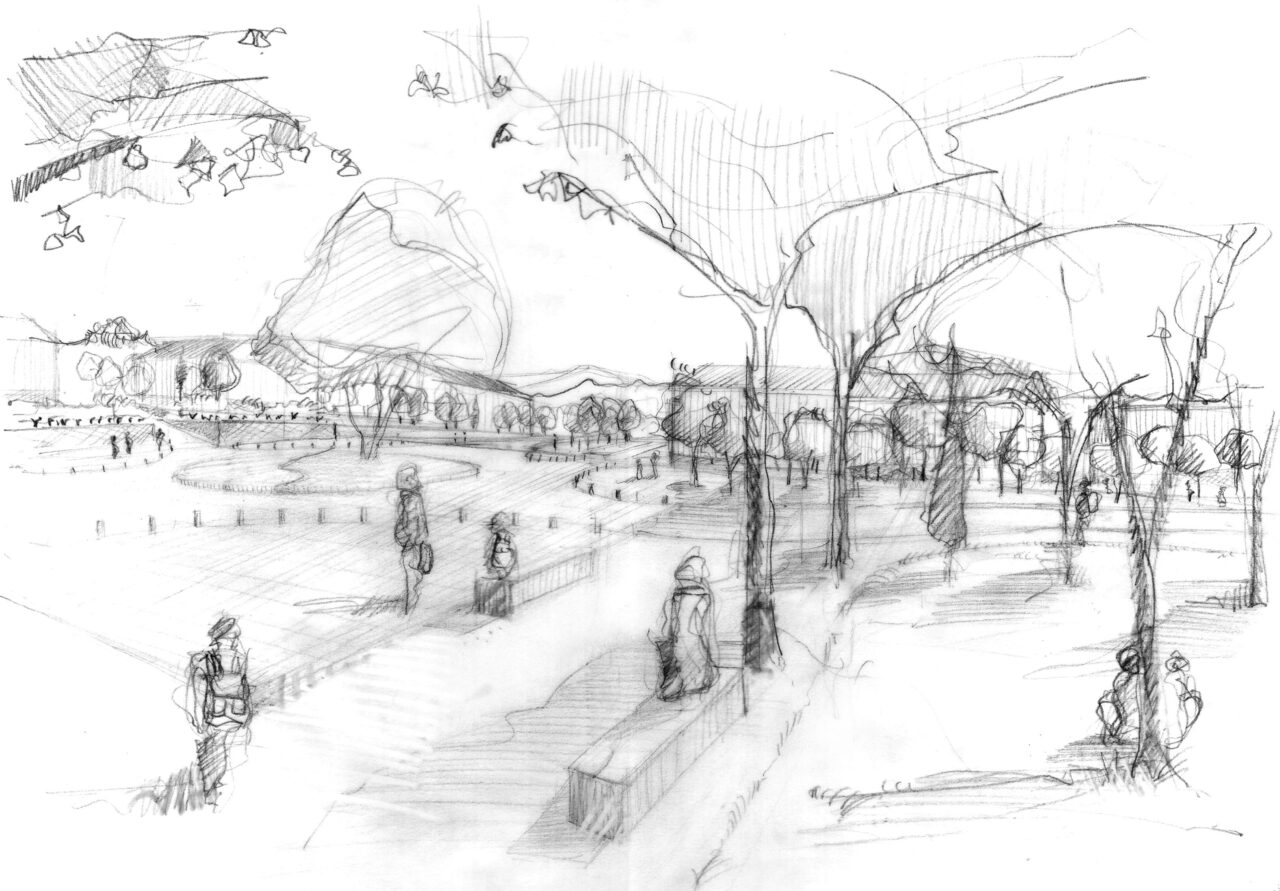 ZAC Plan du Castellet architecture urbanisme paysage map